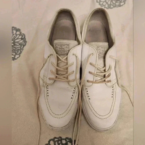 Nike Stefan Janoski Skate sneakers mens 11 all white - Picture 2 of 8